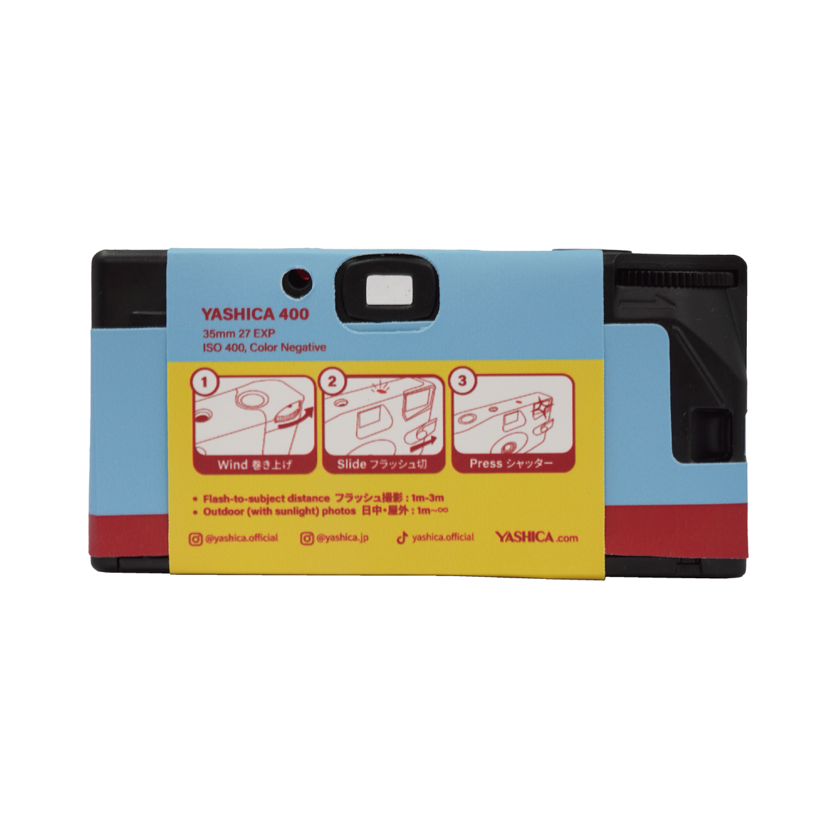 使い切りカメラ クラシックヤシカボーヤ – YASHICA
